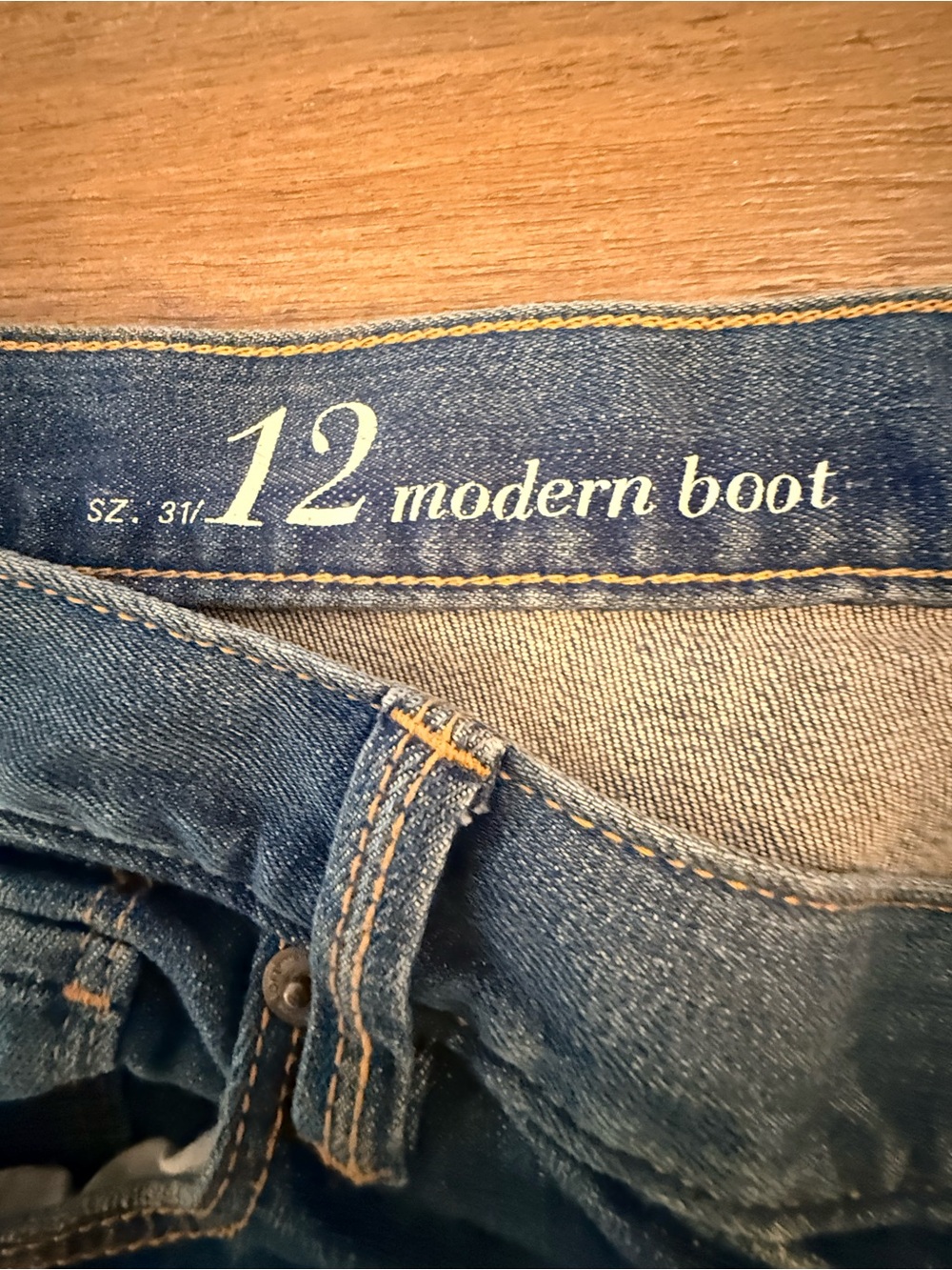 LOFT Bootcut Jeans in Medium Blue Wash - Picture 4 of 9
